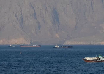 ناقلات نفط وسفن شحن تعبر قرب مضيق هرمز وسط ترتيبات عراقية وباكستانية مع إيران لتأمين شحنات الطاقة.