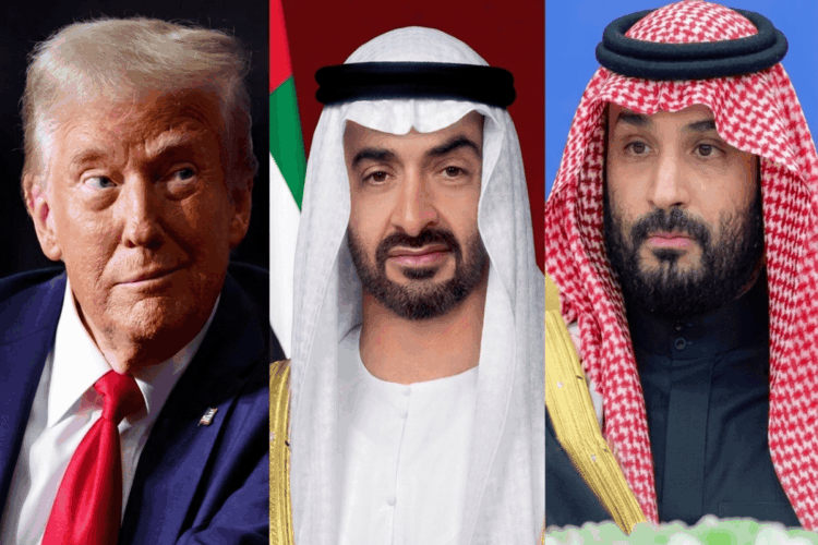 الرئيس الإماراتي يناقش التعاون الاستراتيجي مع الرئيس الأمريكي وولي العهد السعودي