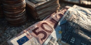 انخفاض اليورو مقابل الدولار لأدنى مستوى في خمسة أسابيع