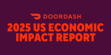 تأثير DoorDash الاقتصادي المحلي في تقرير 2025