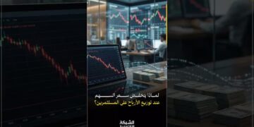 خدعة هبوط الأسهم: لماذا ينخفض سعرك بعد الأرباح؟ 📉🤔