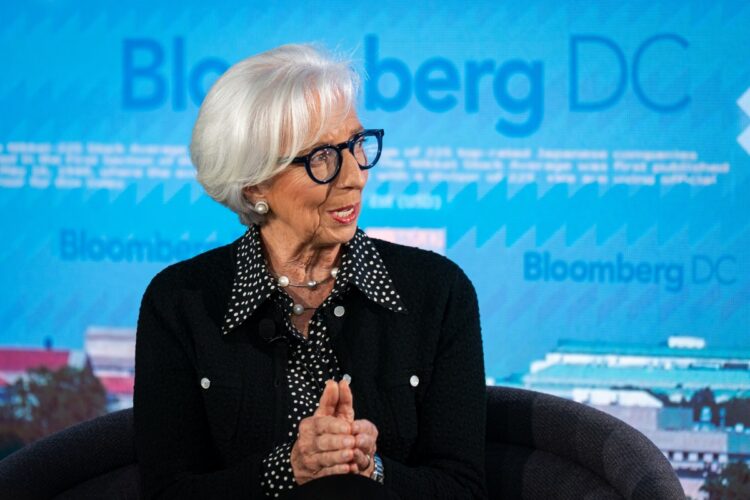 لاجارد: اقتصاد أوروبا تراجع دون مستوى ECB الأساسي