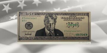 مسؤولون ماليون يقترحون إصدار ورقة نقدية بقيمة 250 دولار تحمل صورة ترامب