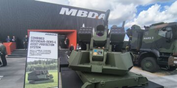 MBDA تعرض نظام الليزر الهجين لمواجهة الطائرات بدون طيار