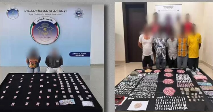 الداخلية الكويتية تضبط 29 متهماً بقضايا مخدرات وأدوات تغليف للاتجار
