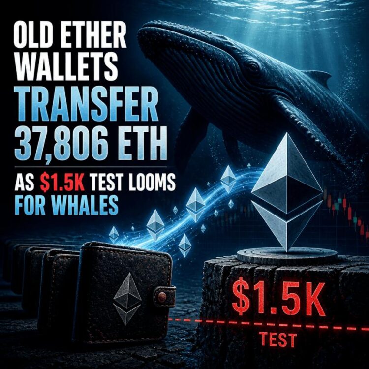 تحركات حافظات إيثيريم القديمة تنشط عند 1500 دولار مع انخفاض أرباح الحيتان