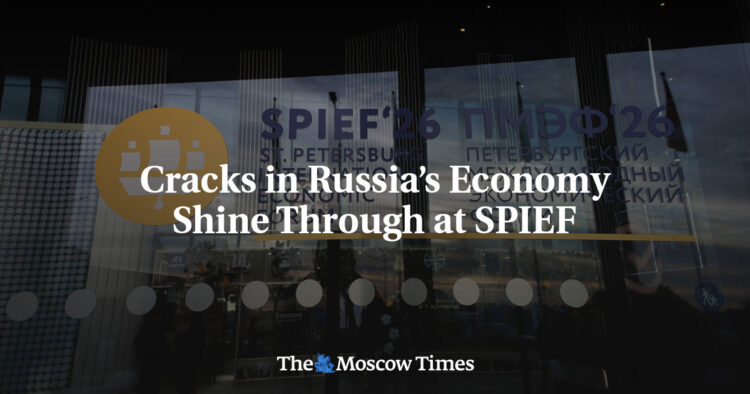 تسليط الضوء على ضعف الاقتصاد الروسي خلال SPIEF تسليط الضوء على ضعف الاقتصاد الروسي خلال SPIEF