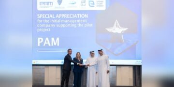 تكريم شركة برايم بدبي لدعم المرحلة التجريبية لبرنامج خدمات الطاقة المدارّة