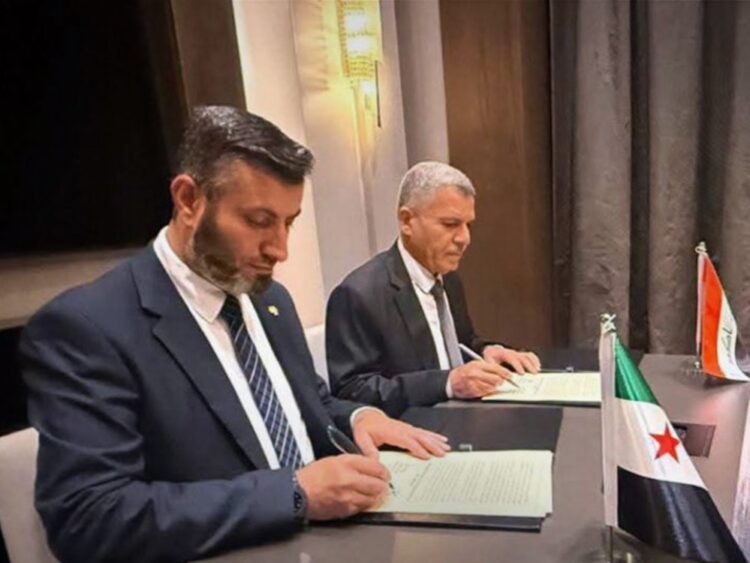 سوريا توقع محضراً فنياً مع العراق لتعزيز إدارة الموارد المائية المشتركة