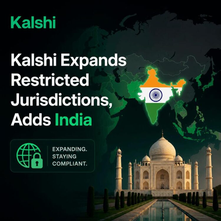 منصة Kalshi تحظر وصول المستخدمين في الهند وتوسع قيودها إلى 55 دولة منصة Kalshi تحظر وصول المستخدمين في الهند وتوسع قيودها إلى 55 دولة