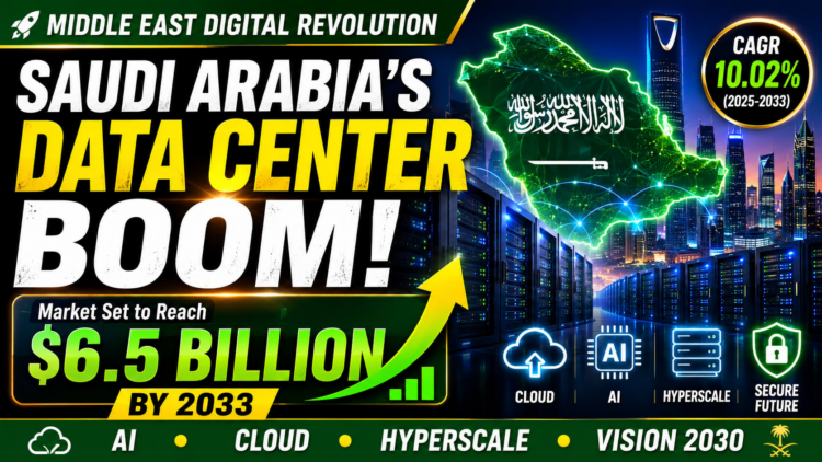 نمو سوق مراكز البيانات في السعودية نحو القوة الاقتصادية نمو سوق مراكز البيانات في السعودية نحو القوة الاقتصادية
