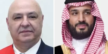 ولي العهد السعودي والرئيس اللبناني يناقشان مستجدات لبنان