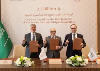 حسن علام القابضة توقع عقد مشروع والدورف أستوريا متعدد الاستخدامات بالسعودية
