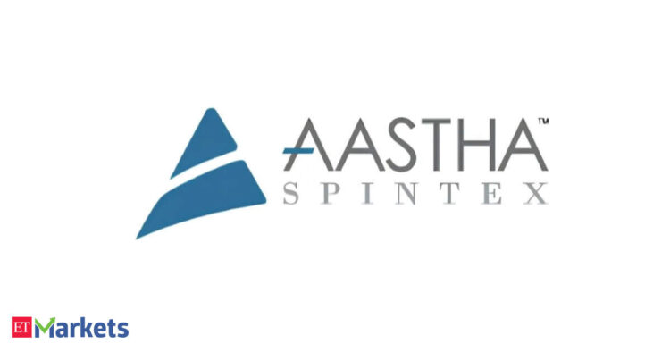 Aastha Spintex تطرح 170 كرور اكتتاب بسعر 125-136 روبيه للسهم Aastha Spintex تطرح 170 كرور اكتتاب بسعر 125-136 روبيه للسهم