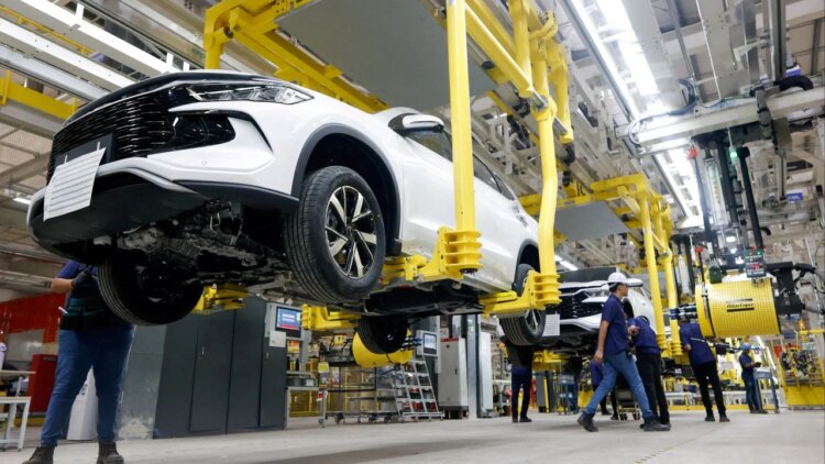 BYD تطلق 100000 مركبة كهربائية من مصنعها في البرازيل BYD تطلق 100000 مركبة كهربائية من مصنعها في البرازيل
