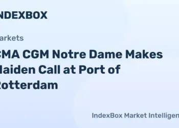 CMA CGM تطلق أكبر سفينة حاويات تعمل بالغاز الطبيعي المسال بسعة 18600 متر مكعب في 2026