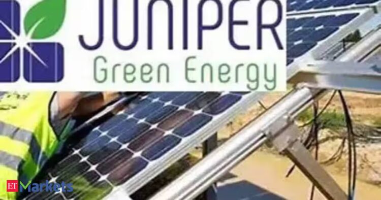 Juniper Green Energy تطرح اكتتابا أوليا بقيمة 1800 كرور روبيه يوليو المقبل Juniper Green Energy تطرح اكتتابا أوليا بقيمة 1800 كرور روبيه يوليو المقبل