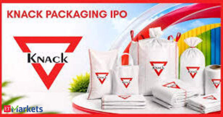 knack packaging تطرح 439.5 كرور روبيه في اكتتاب عام والبورصة تحدد التخصيص اليوم knack packaging تطرح 439.5 كرور روبيه في اكتتاب عام والبورصة تحدد التخصيص اليوم