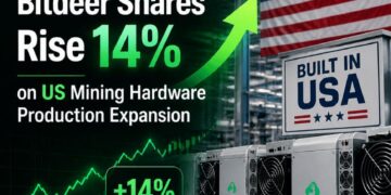 أسهم Bitdeer ترتفع 14٪ مع توسع إنتاج معدات تعدين البيتكوين في نيفادا