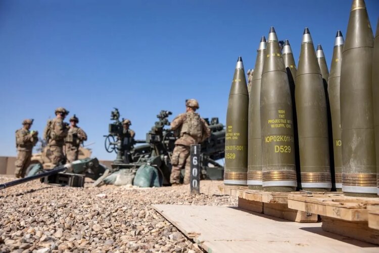 الجيش الأميركي يفشل في إنتاج 36000 قذيفة مدفعية 155مم شهرياً حتى يوليو 2026 الجيش الأميركي يفشل في إنتاج 36000 قذيفة مدفعية 155مم شهرياً حتى يوليو 2026