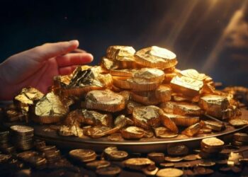 انخفاض سعر الذهب إلى 4143.4 دولار للأونصة مع تعافي الدولار الأميركي