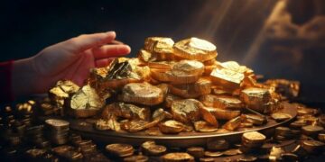 انخفاض سعر الذهب إلى 4143.4 دولار للأونصة مع تعافي الدولار الأميركي