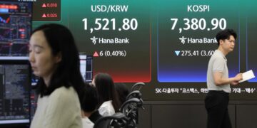 انخفاض مؤشر كوسبي في كوريا الجنوبية 1.41 في المئة وسط خسائر التكنولوجيا