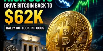 تراجع البيتكوين إلى 62000 دولار مع تحفّظ المستثمرين على خلفية مخاوف السوق العالمية