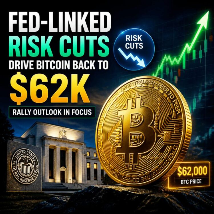 تراجع البيتكوين إلى 62000 دولار مع تحفّظ المستثمرين على خلفية مخاوف السوق العالمية تراجع البيتكوين إلى 62000 دولار مع تحفّظ المستثمرين على خلفية مخاوف السوق العالمية