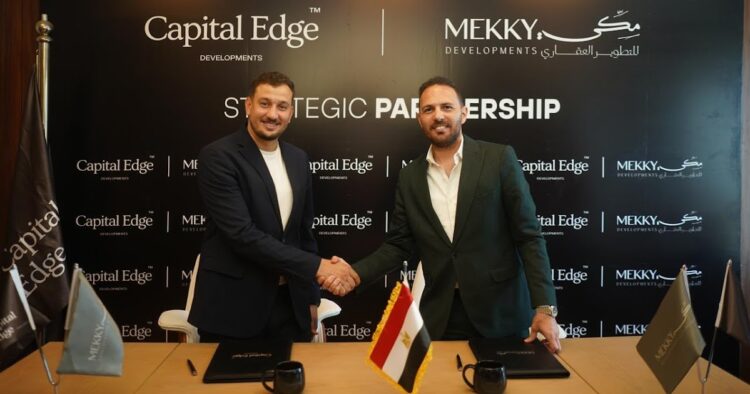شراكة بين Mekky وCapital Edge لتطوير مشروعات بالقاهرة الجديدة باستثمارات 10 مليار جنيه شراكة بين Mekky وCapital Edge لتطوير مشروعات بالقاهرة الجديدة باستثمارات 10 مليار جنيه