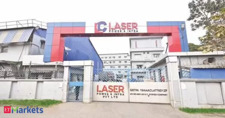 طرح عام أولي لشركة Laser Power & Infra بقيمة 742 كرور روبية بأسعار 203 إلى 214 روبيه للسهم طرح عام أولي لشركة Laser Power & Infra بقيمة 742 كرور روبية بأسعار 203 إلى 214 روبيه للسهم