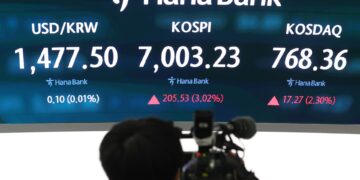 كوريا الجنوبية ترفع مؤشر Kospi 2.56% بدعم من صعود أسهم التكنولوجيا