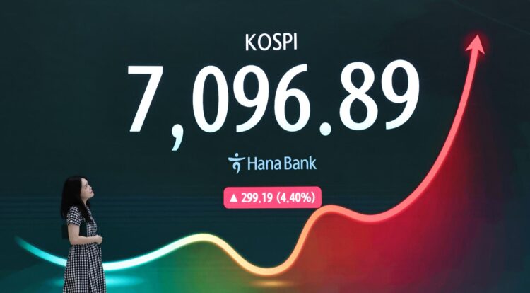 كوريا الجنوبية تعيد مؤشر KOSPI فوق 7000 بدعم إنفاق ألفابت 2026 كوريا الجنوبية تعيد مؤشر KOSPI فوق 7000 بدعم إنفاق ألفابت 2026