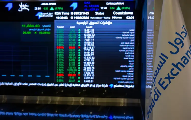 مؤشر تاسي السعودي يغلق عند 10852 نقطة مرتفعا 0.4% بدعم أسهم أكوا مؤشر تاسي السعودي يغلق عند 10852 نقطة مرتفعا 0.4% بدعم أسهم أكوا