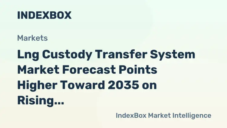 مؤشر سوق LNG custody transfer system يرتفع إلى 170 بحلول 2035 بدعم توسع التجارة مؤشر سوق LNG custody transfer system يرتفع إلى 170 بحلول 2035 بدعم توسع التجارة