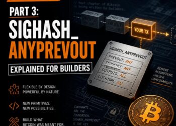مقترح تحديث بيتكوين SIGHASH_ANYPREVOUT يغير ربط التوقيعات مع المعاملات