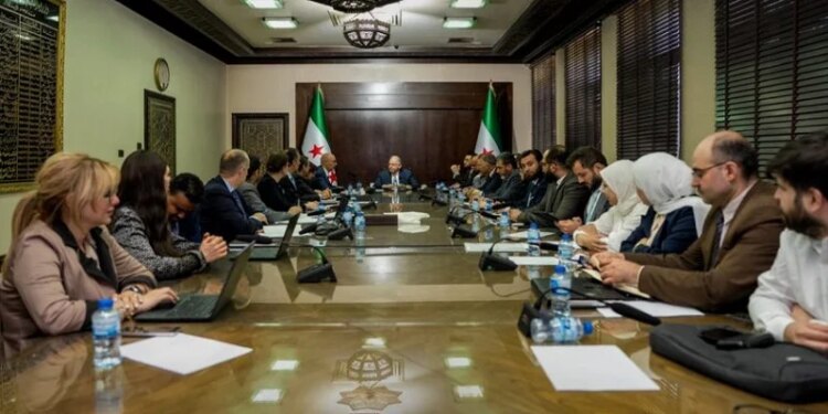 وزير المالية السوري وصندوق النقد الدولي يبحثان تعافي الاقتصاد وإصلاحات المالية العامة وزير المالية السوري وصندوق النقد الدولي يبحثان تعافي الاقتصاد وإصلاحات المالية العامة