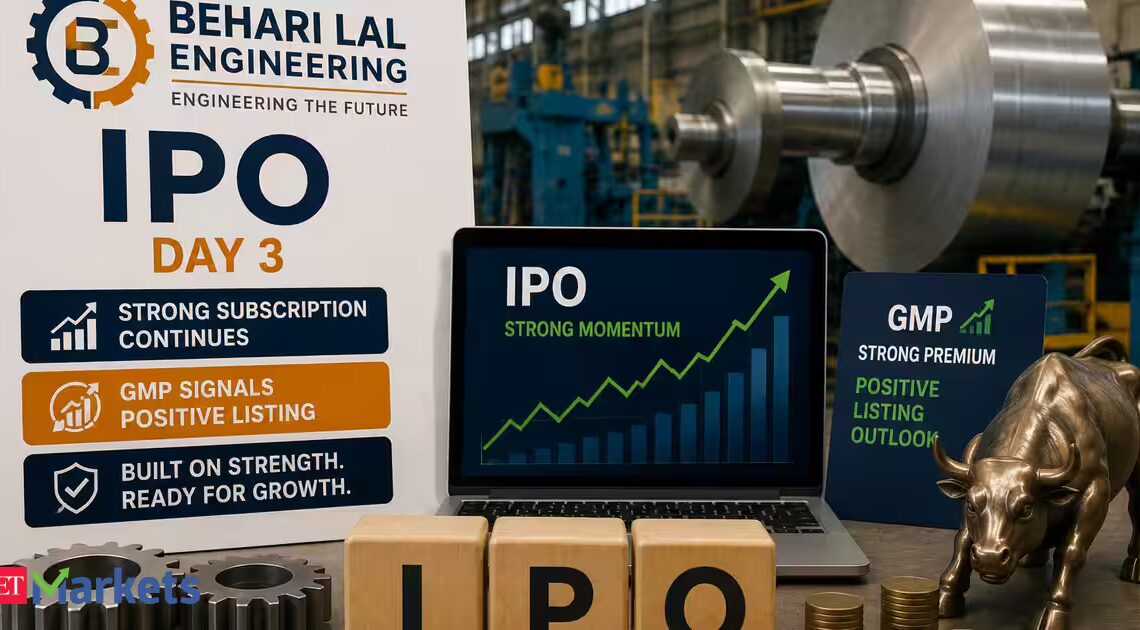 Behari Lal Engineering تطرح أسهماً بقيمة 302 كرور روبية مع فائض 28% في السوق الرمادي