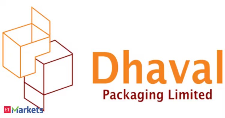 Dhaval Packaging تطرح 37.48 مليون سهم بسعر 92-97 روبيات في الاكتتاب العام Dhaval Packaging تطرح 37.48 مليون سهم بسعر 92-97 روبيات في الاكتتاب العام