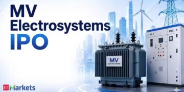 MV Electrosystems تطرح 68.23 لكح سهم بسعر 400-425 روبية مع توقع ربح 27% من الإدراج
