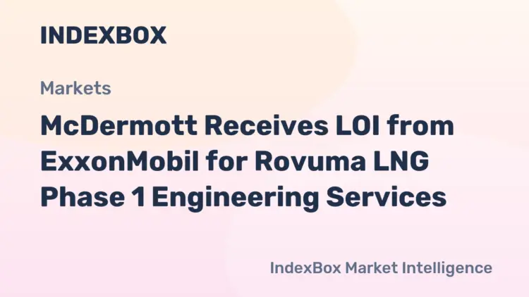 McDermott تحصل على خطاب نوايا لمشروع Rovuma LNG بحجم 18.6 مليون طن سنوياً 2031 McDermott تحصل على خطاب نوايا لمشروع Rovuma LNG بحجم 18.6 مليون طن سنوياً 2031