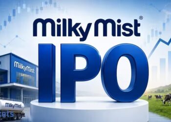 Milky Mist تطرح اكتتاباً أولياً بقيمة 1553 كرور روبية بسعر أعلى نطاق 140 روبية