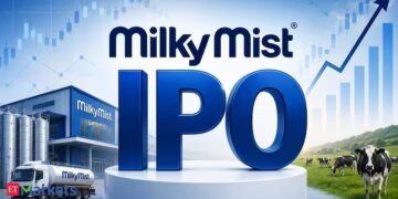Milky Mist تطرح اكتتاباً أولياً بقيمة 1553 كرور روبية بسعر أعلى نطاق 140 روبية