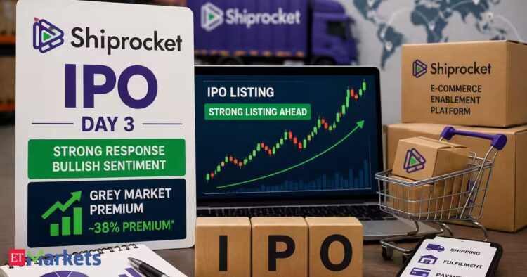 Shiprocket تطرح 9.44 كرور سهم بسعر 92-97 روبيه مع طلب مرتفع 3.16 مرة Shiprocket تطرح 9.44 كرور سهم بسعر 92-97 روبيه مع طلب مرتفع 3.16 مرة