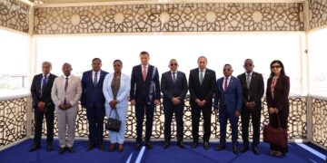 رئيس مدغشقر يزور العاصمة الإدارية المصرية ويشيد بالتخطيط العمراني المستدام