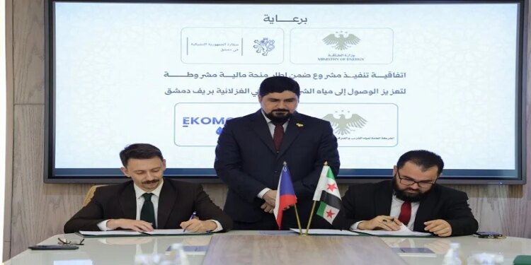 سوريا تتوقع تشغيل محطة مياه الغزلانية نهاية 2026 لخدمة 40 ألف شخص سوريا تتوقع تشغيل محطة مياه الغزلانية نهاية 2026 لخدمة 40 ألف شخص