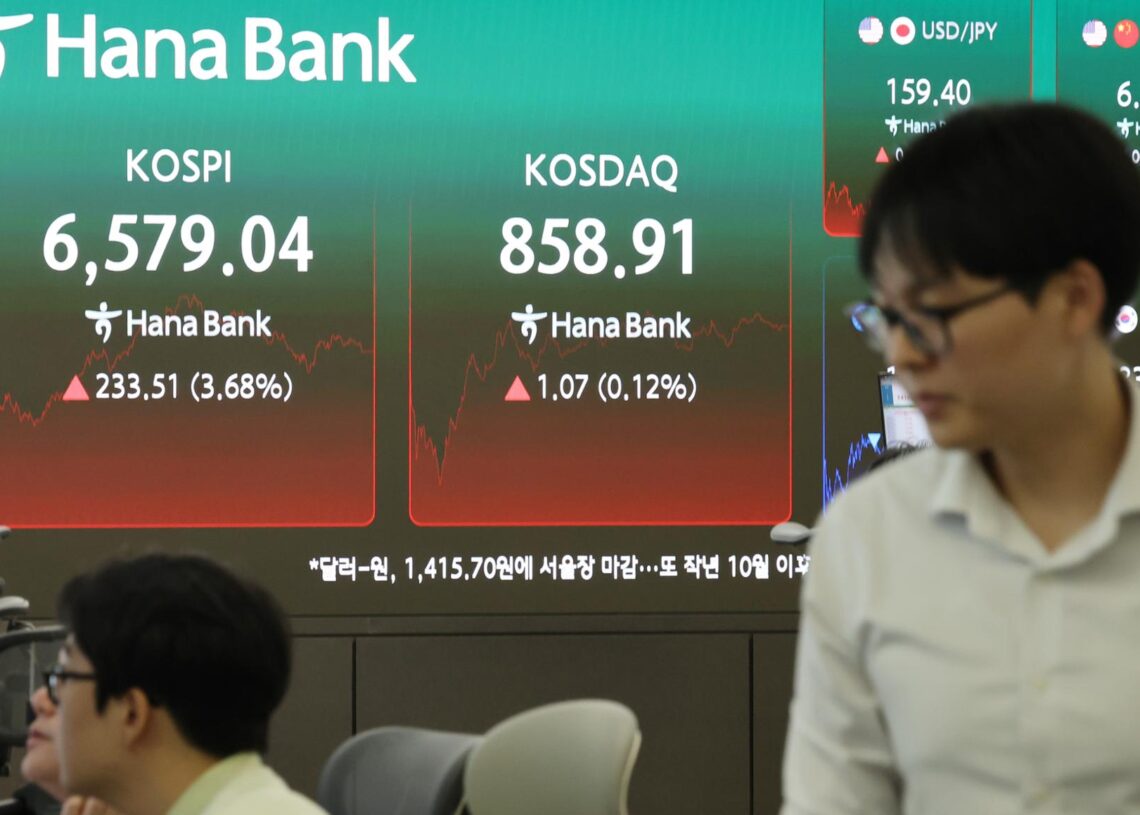 سوق كوريا الجنوبية يرفع مؤشر KOSPI بنسبة 3.68 في المئة بدعم الأسهم التقنية