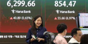 كوريا الجنوبية ترتفع مؤشر Kosdaq بنسبة 6.97 في المئة والـKOSPI يربح 0.65 في 2026