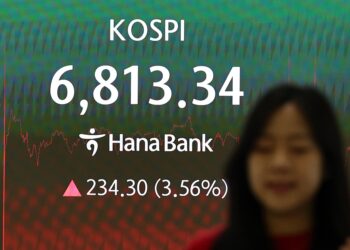 كوريا الجنوبية تسجل ارتفاع مؤشر KOSPI بنسبة 3.56% في أغسطس 2026