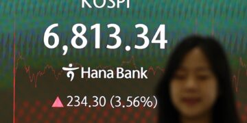 كوريا الجنوبية تقلص مكاسب مؤشر Kospi رغم شراء أجنبي بقيمة 1.01 تريليون وون